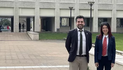 foto del prof. Cerutti e della prof.ssa Richelli