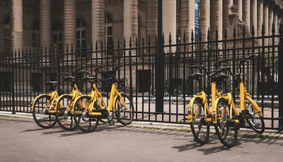 bike sharing Parigi vicino alla Borsa