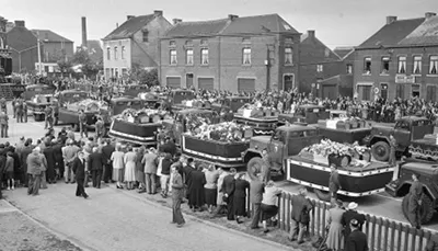 Salme delle vittime della tragedia di Marcinelle