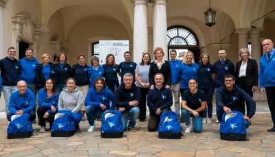 La squadra di nuoto Cral Unibs