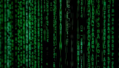 schermo tipo Matrix - machine learning