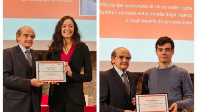 Premio Assofond a due studenti del DIMI
