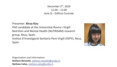 flyer Xiruo Kou 2024 seminar