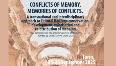 UNITA Convegno Conflicts of memory