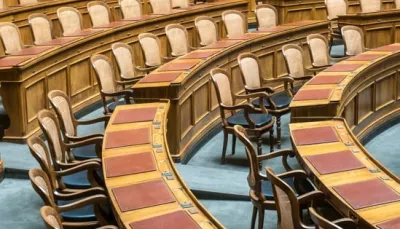 immagine di un'aula parlamentare forse