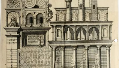 disegno di palazzo antico