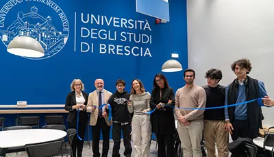 Taglio del nastro alla Sala Ristoro di Medicina