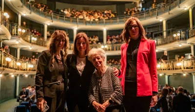 Marika Vezzoli, Elvina Finzi, Amalia Ercoli Finzi e Anita Pasotti