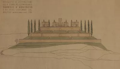 disegno del vittoriale