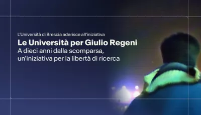 Locandina “Le università per Giulio Regeni”