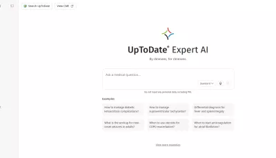 UpToDate Expert AI