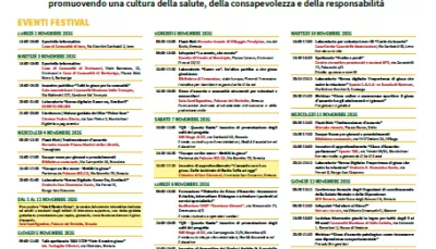 Locandina festival