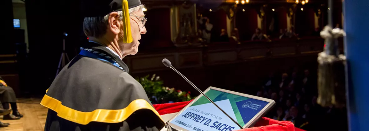 Laurea Honoris Causa Sachs