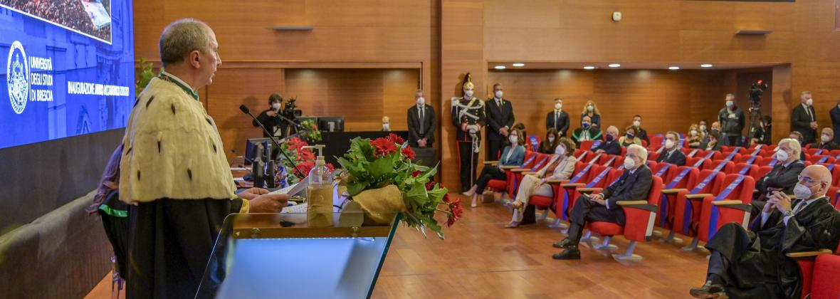 Inaugurazione con Presidente Mattarella