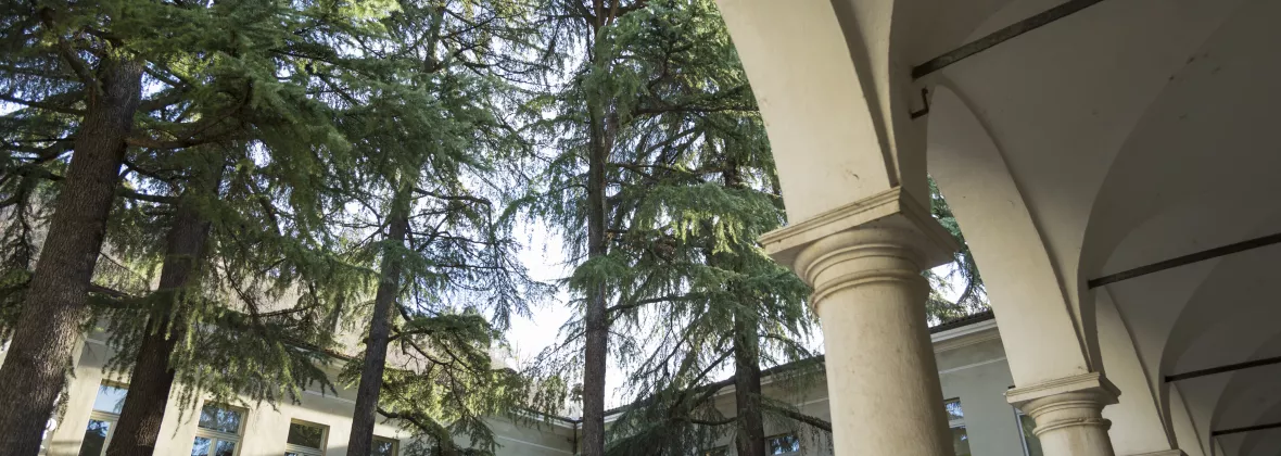 chiostro sede Santa Chiara