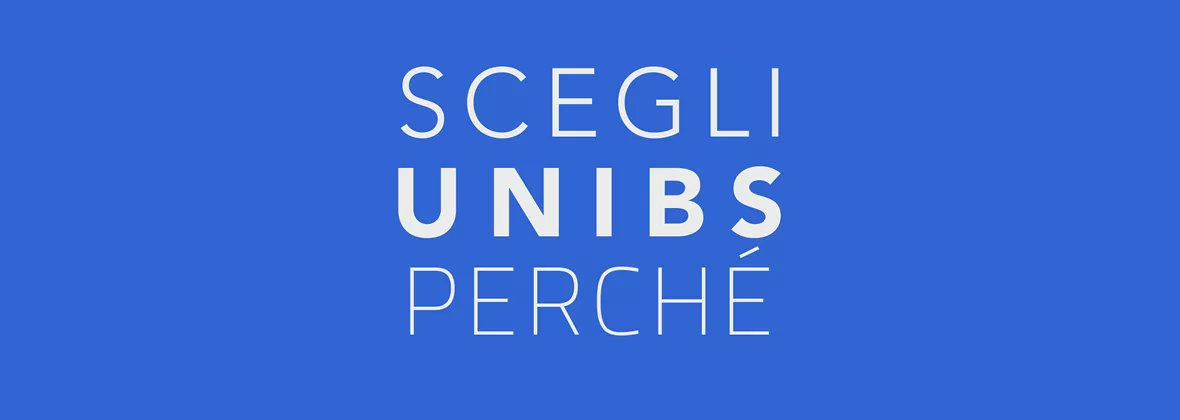 Scegli Unibs perché