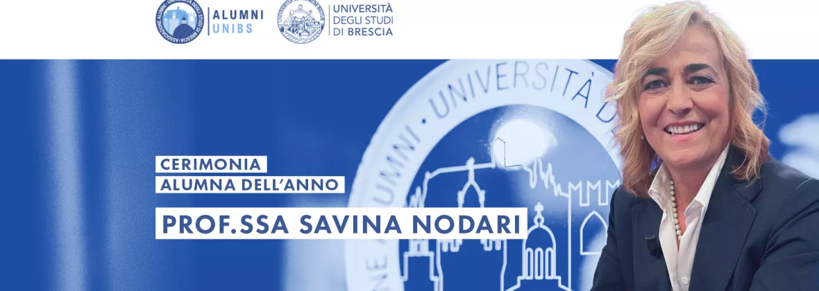 Premio Alumna dell'Anno 2025 alla Prof.ssa Savina Nodari
