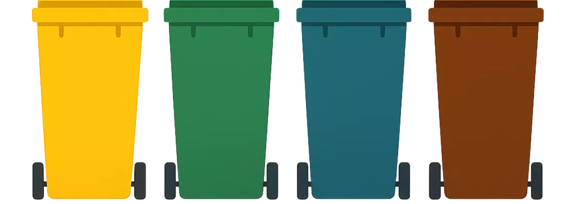 Bidoni differenziata