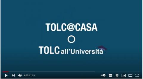 Video i vantaggi del TOLC
