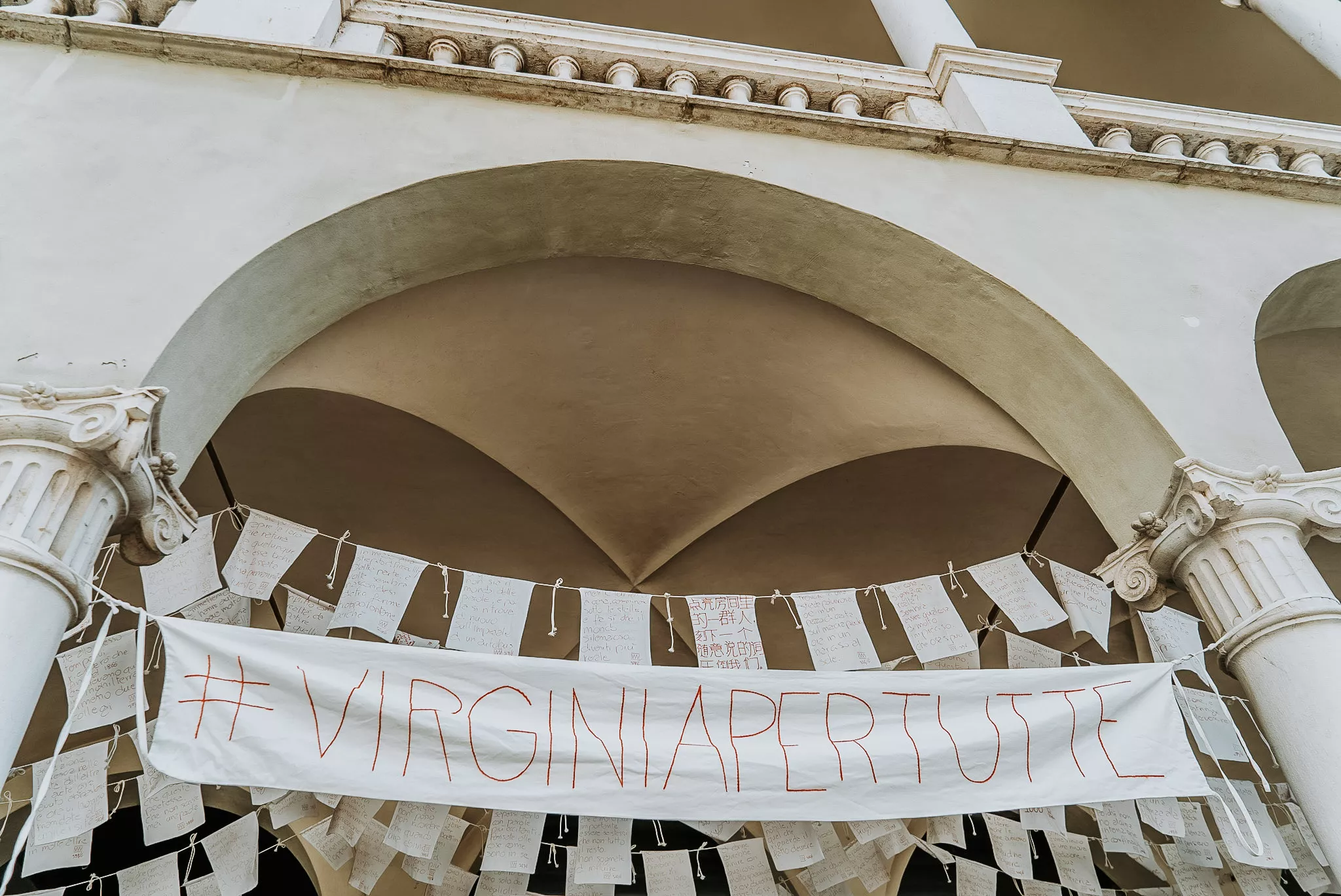 Particolare dell'allestimento