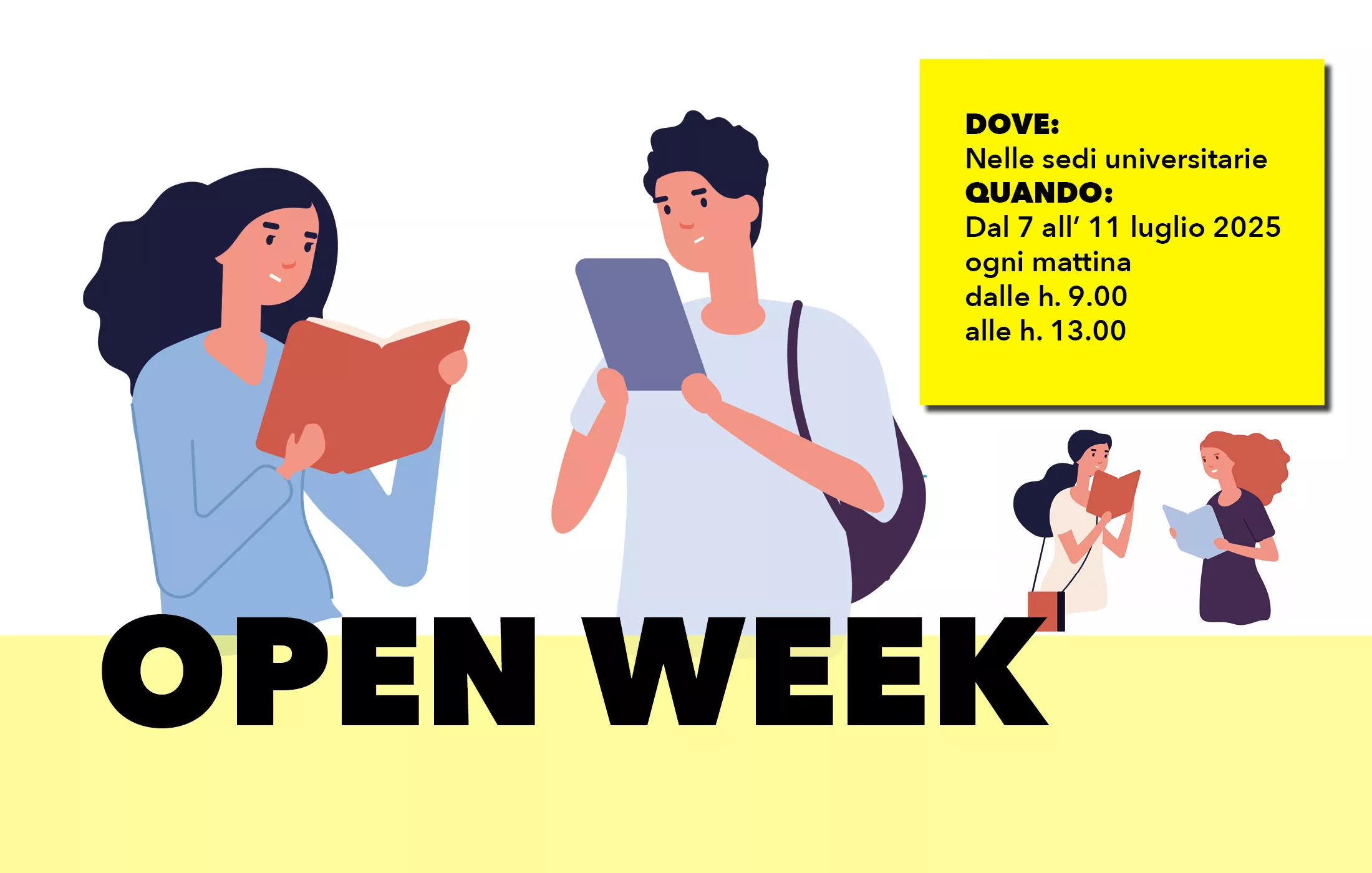immagine Open Week