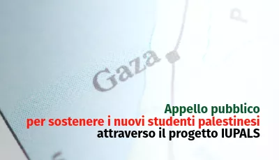 Appello pubblico per sostenere i nuovi studenti palestinesi attraverso il progetto IUPALS