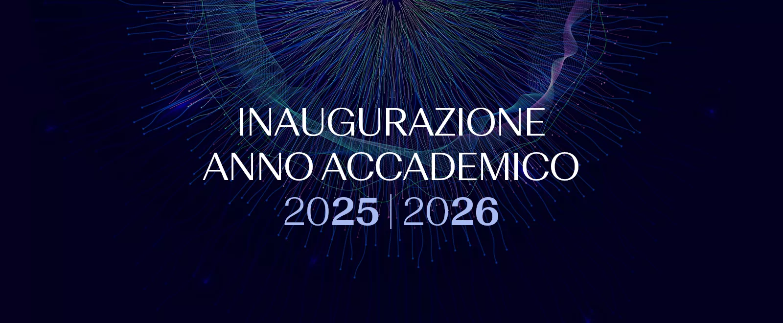 Inaugurazione dell'anno accademico 2025-2026