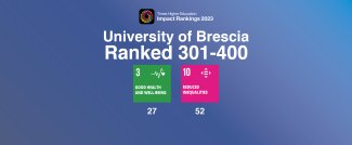 THE University Impact Rankings: UniBs avanza nella classifica sugli Obiettivi di Sviluppo Sostenibile