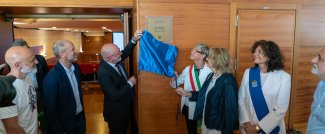 Svelamento della Targa di Intitolazione dell'Aula Magna Augusto Preti