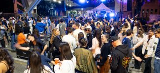 Dj set a Unibs Street Party