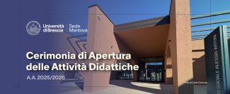 Cerimonia di apertura delle attività didattiche di Mantova 2025/2026